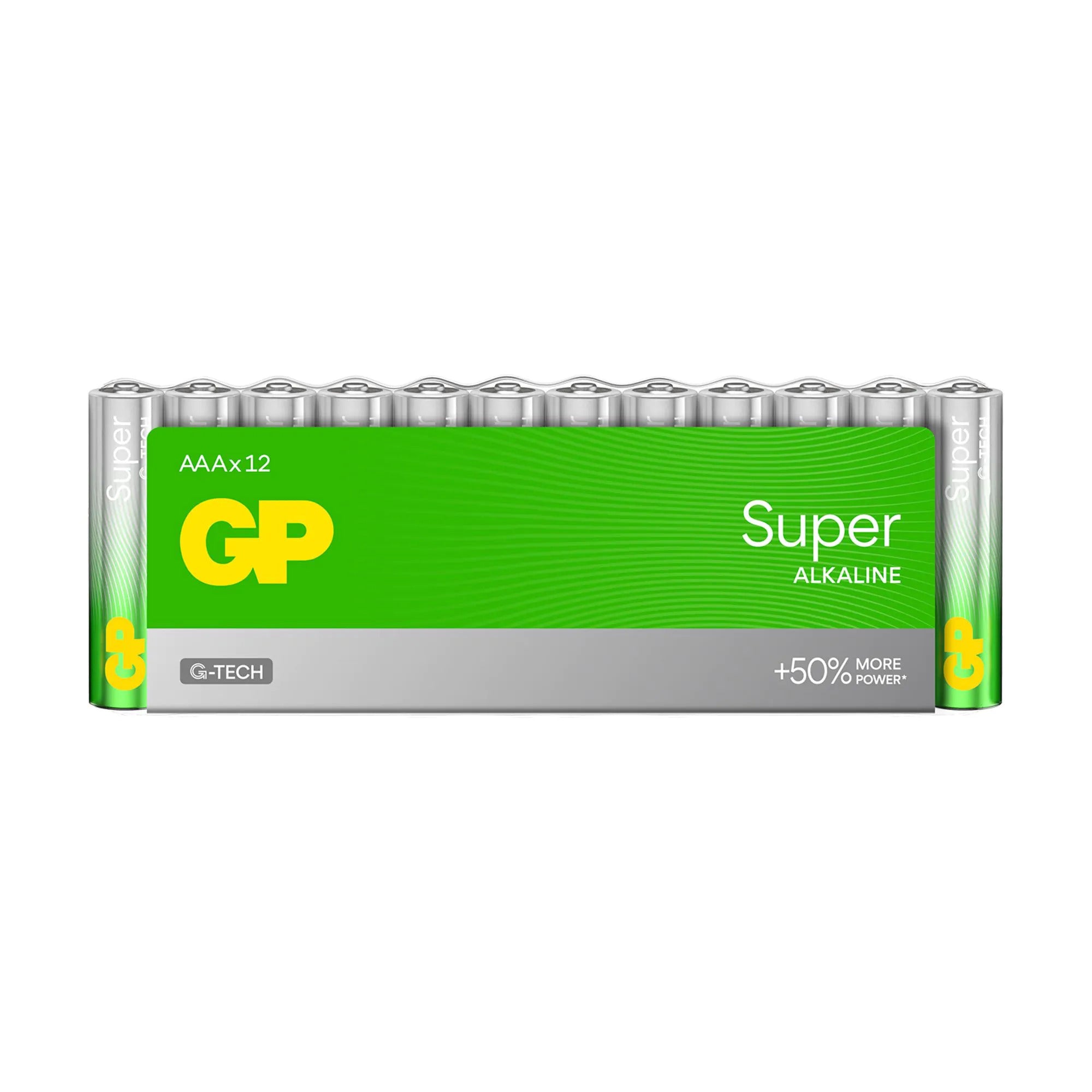 Gp superalkaline aaa-batterijen 12pk