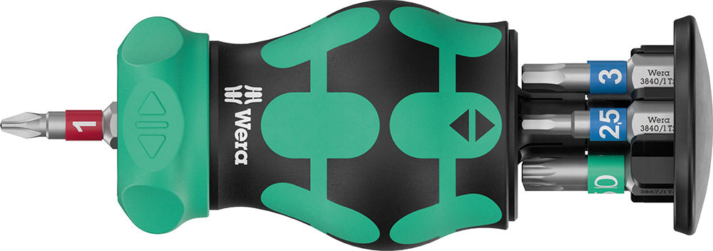 Wera bicycle set 5, 7‑delig bitset (zwart groen)