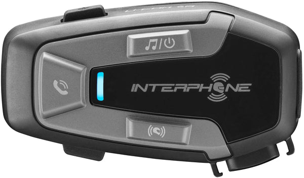 Interphone helm communicatie systeem u-com 6 r com. system helmet u-com6r singlekit