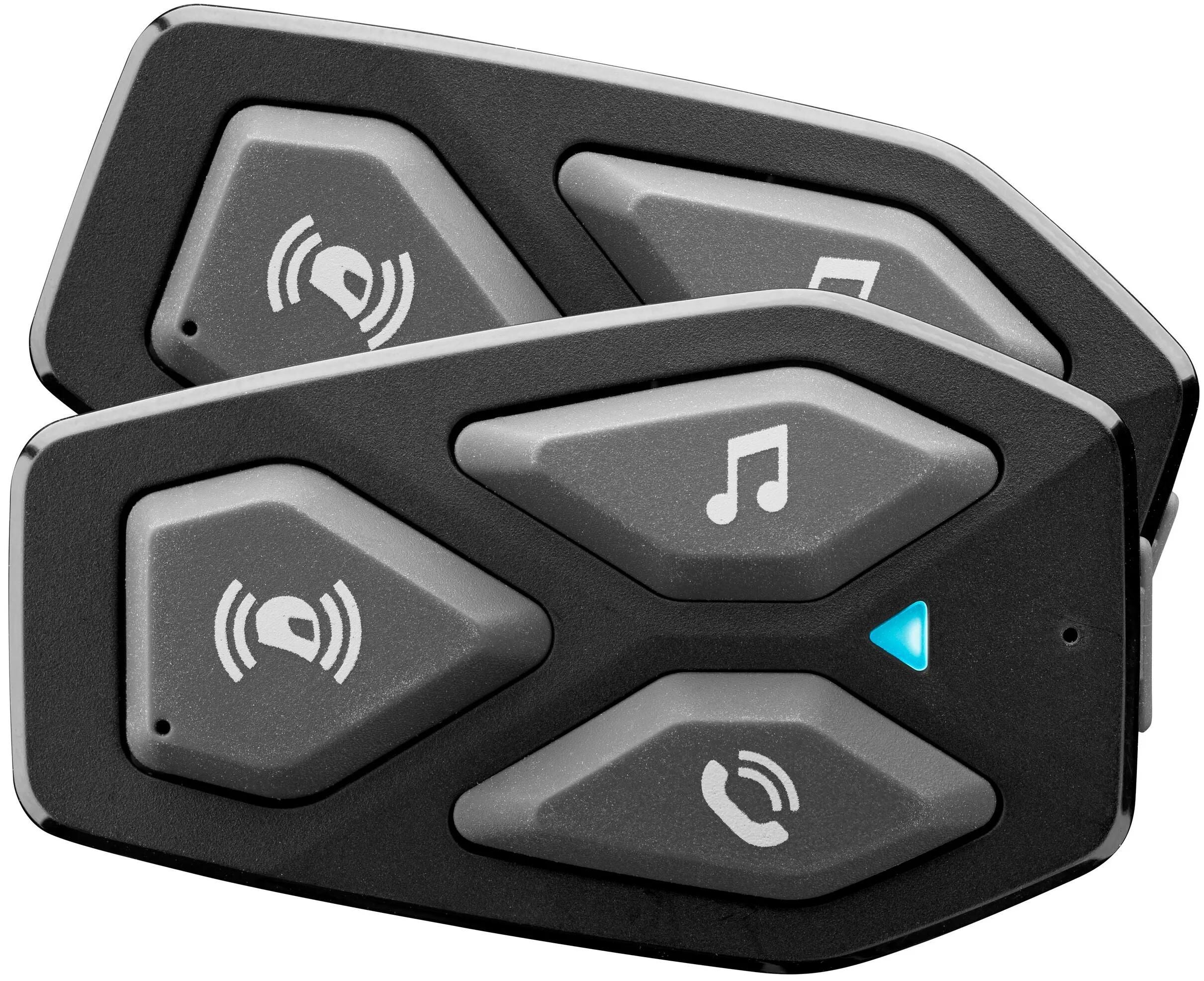 Interphone helmkommunikationssystem u-com 3 com. system u-com3 double pack
