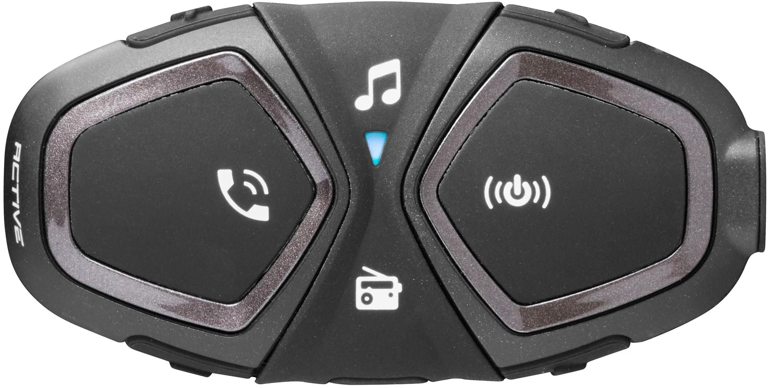 Interphone helmkommunikationssystem active helmet com.system interp. single kit
