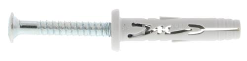 Spit hit m-p slagplug 6x30 5 met kraag vpe=200