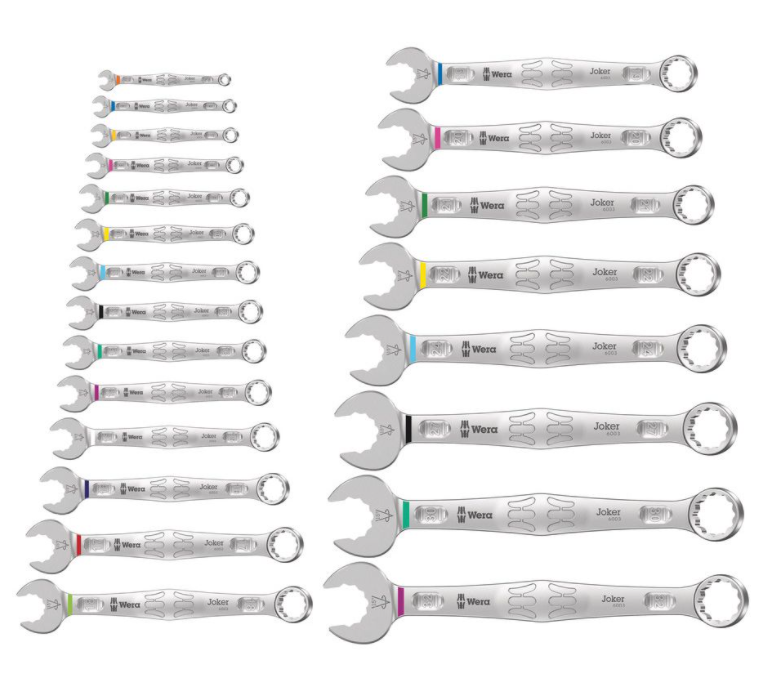 Wera 6003 joker 22 set 1 moersleutel (combinatiesleutelset)