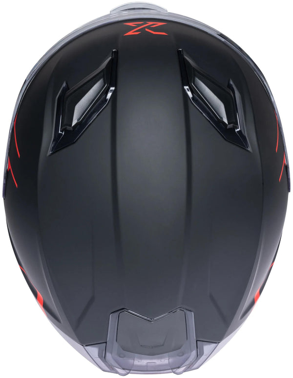 Spec-x integralhelm sx-82.03 r2 stinger helmet sx-82.03 r2 black matt red xl pin rea