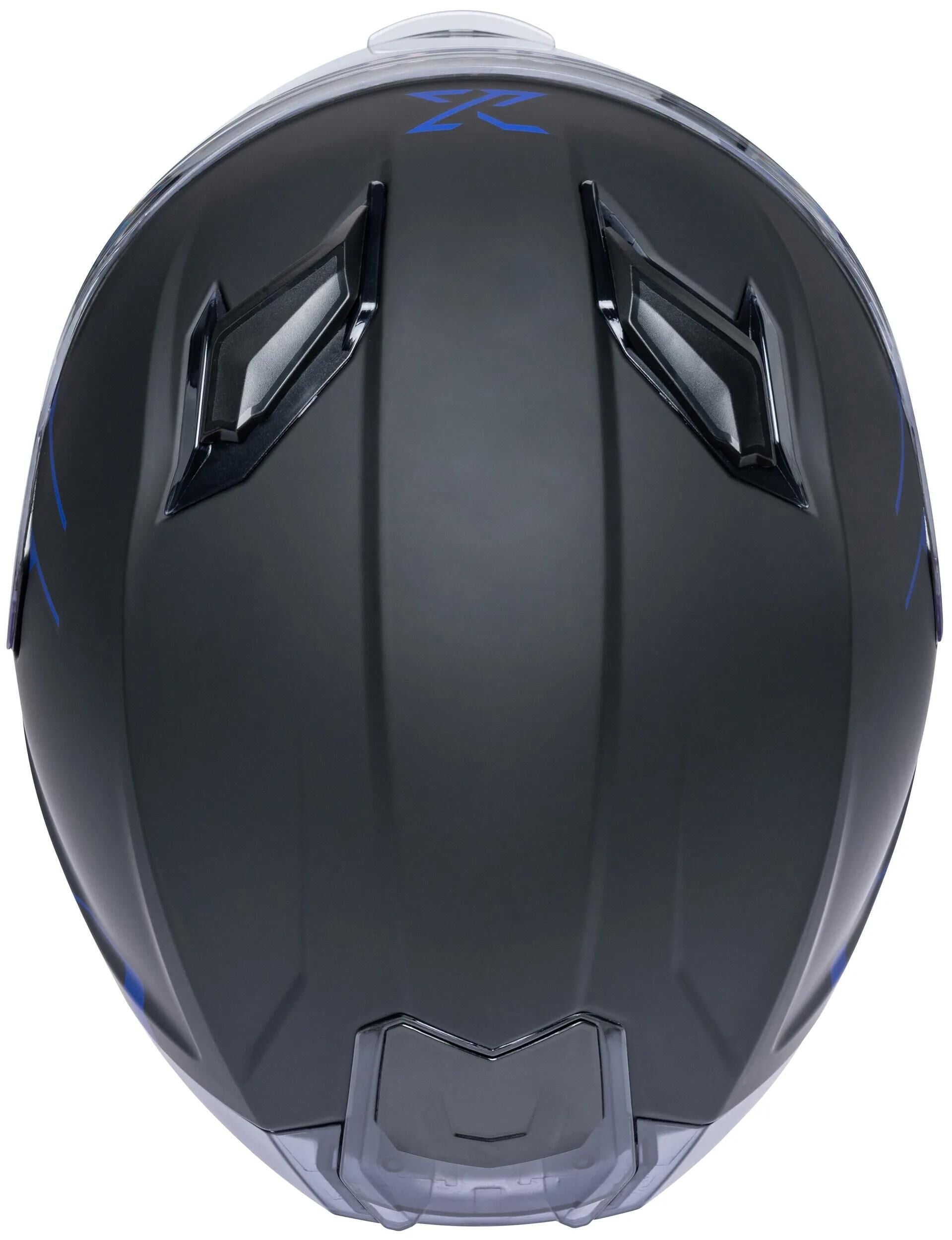 Spec-x integralhelm sx-82.03 r2 stinger helmet sx-82.03 r2 black matt blue xxl pinre