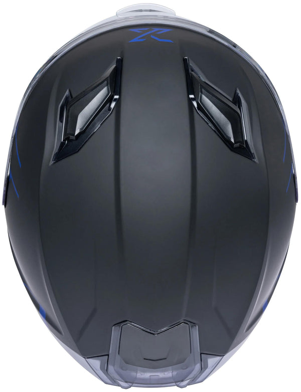 Spec-x integralhelm sx-82.03 r2 stinger helmet sx-82.03 r2 black matt blue xxl pinre