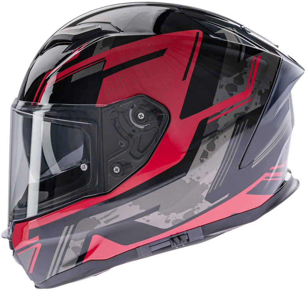 Spec-x integralhelm sx-82.03 r1 stinger helm sx-82.03 r1 red black gray l pin read