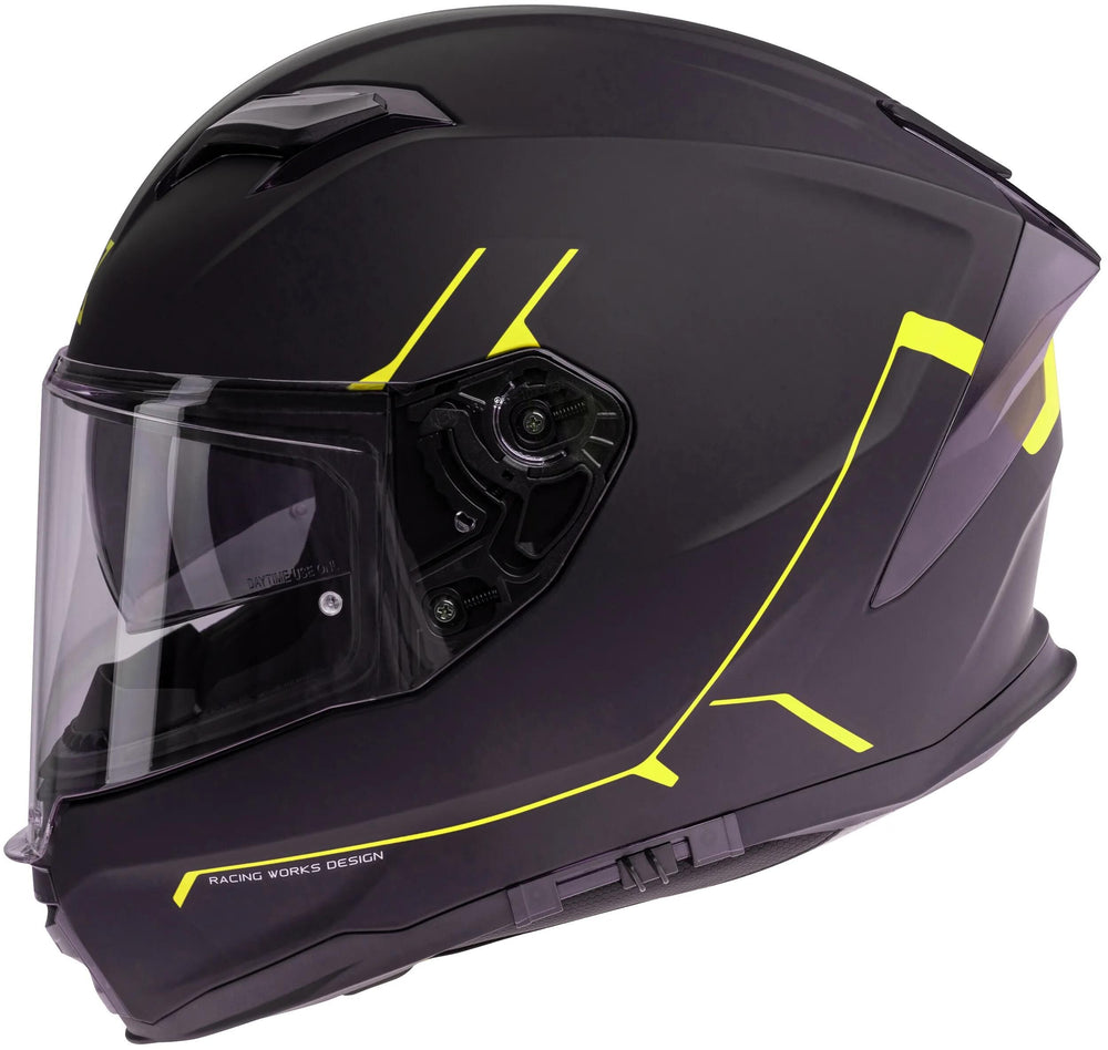 Spec-x integralhelm sx-82.03 r2 stinger helmet sx-82.03 r2 sw matt neon yellow xxl p