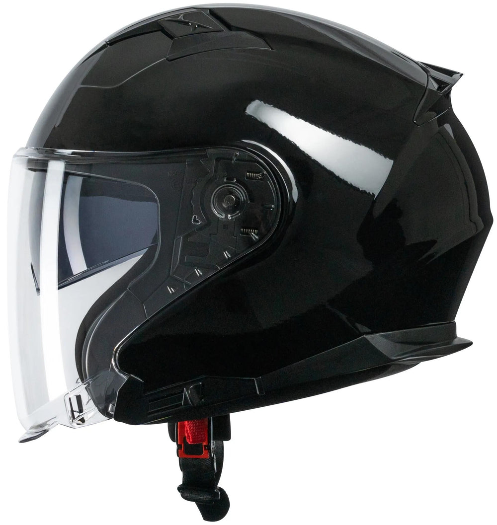 Spec-x jethelm sx-22.03 stinger jet helmet sx-22.03 stinger jet s black