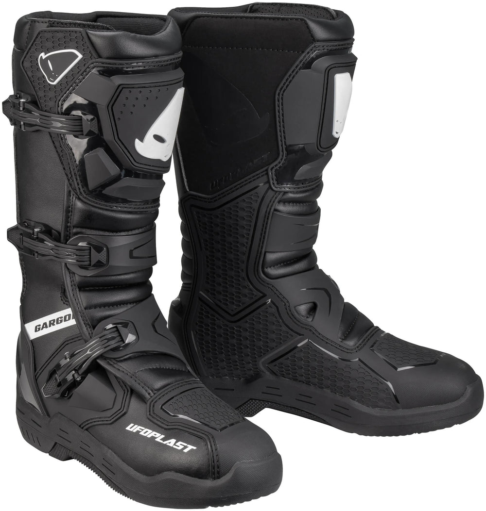 Ufo plast laarzen gargor boots ufo gargor black white gr. 42