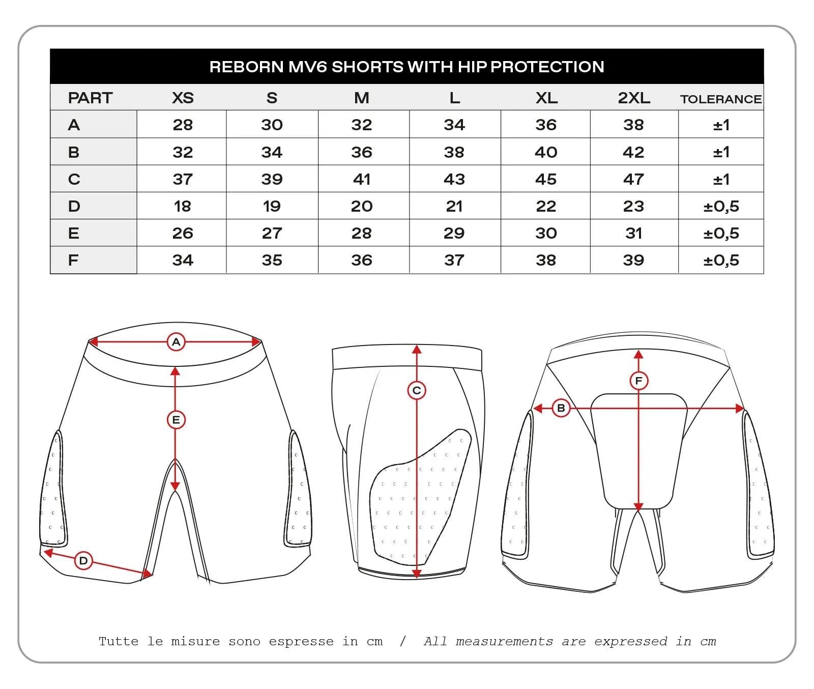 Ufo plast protektorenhose reborn mv6 protector pants ufo reborn mv6 black gr. s