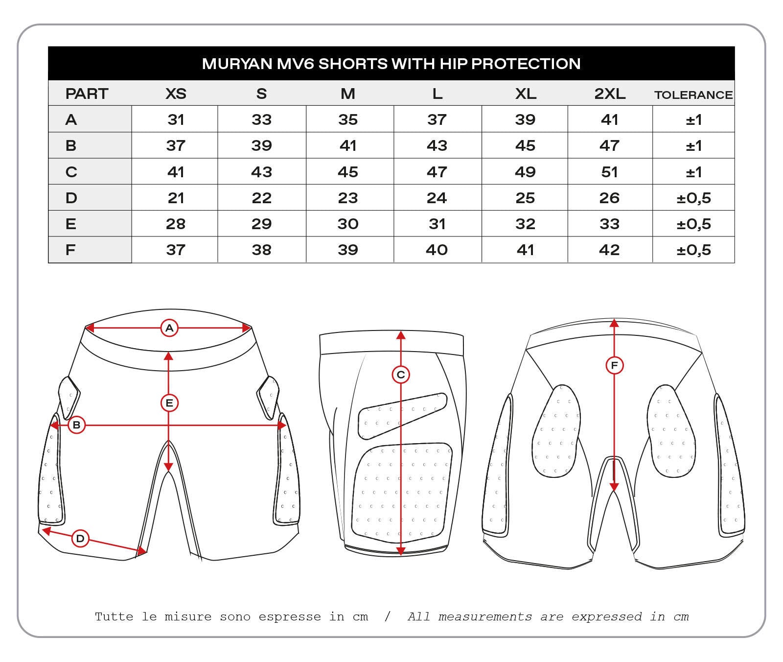 Ufo plast protector broek muryan mv6 protector pants ufo muryan mv6 black gr. xl