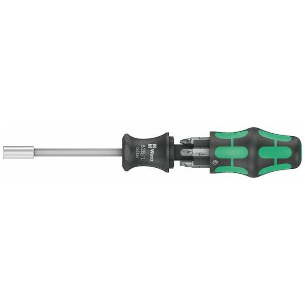 Wera kraftform kompakt 27 set 2 bitset (zwart groen, 7‑delig)