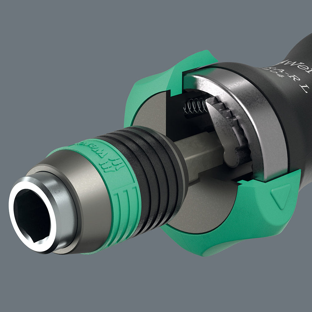 Wera kraftform kompakt 60 ra -r 1, 17‑delig bitset (zwart groen)