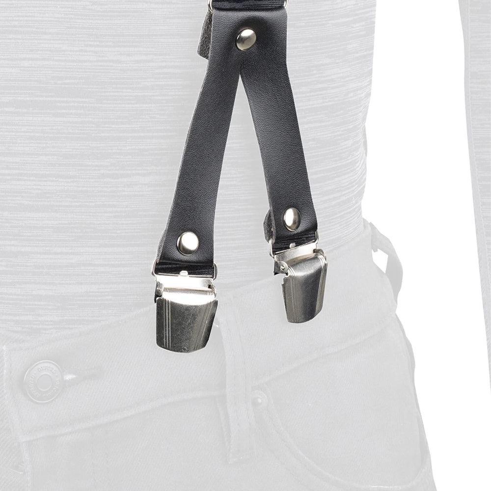 Oxford bretels trouser braces riggers chic black