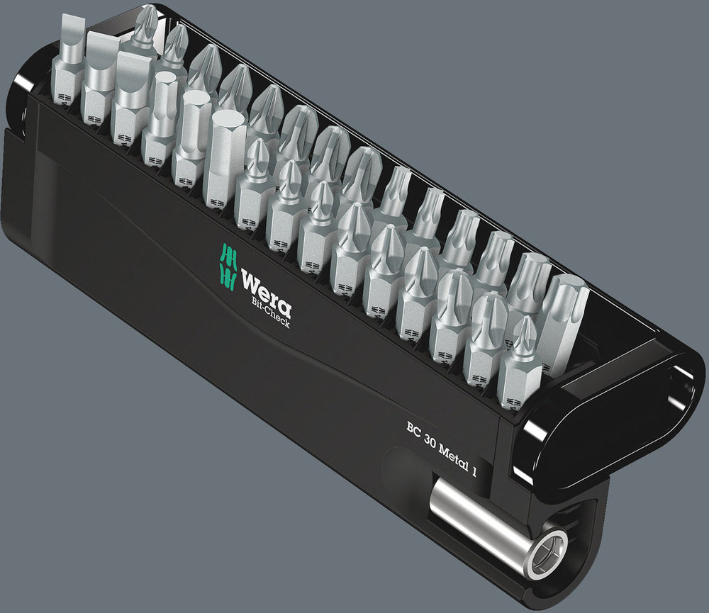 Wera bit-check 30 metal 1 sb, 30-piece