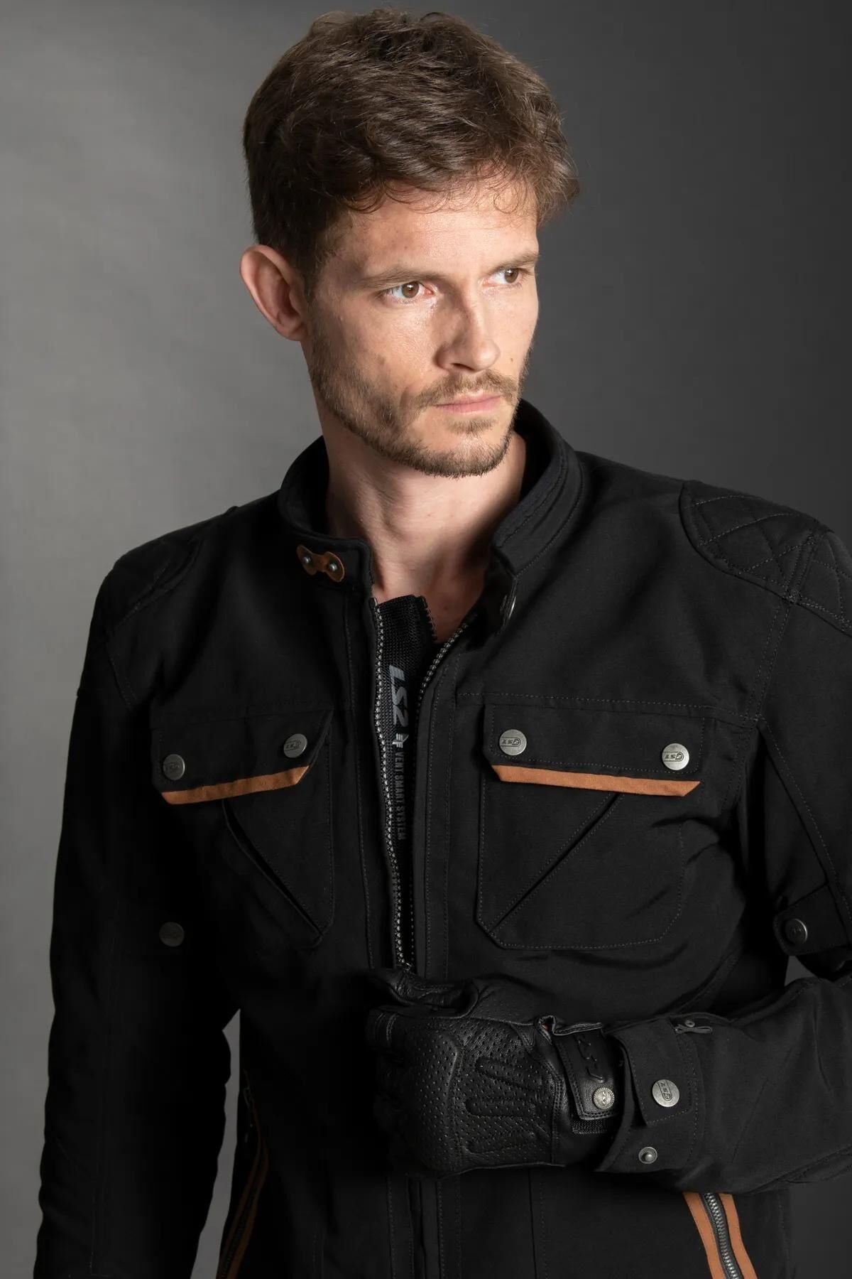 Ls2 jacke bullet jacket bullet man black xxl