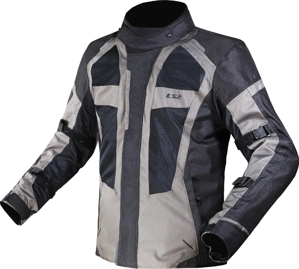 Ls2 jas scout jacket scout man black dark grey m