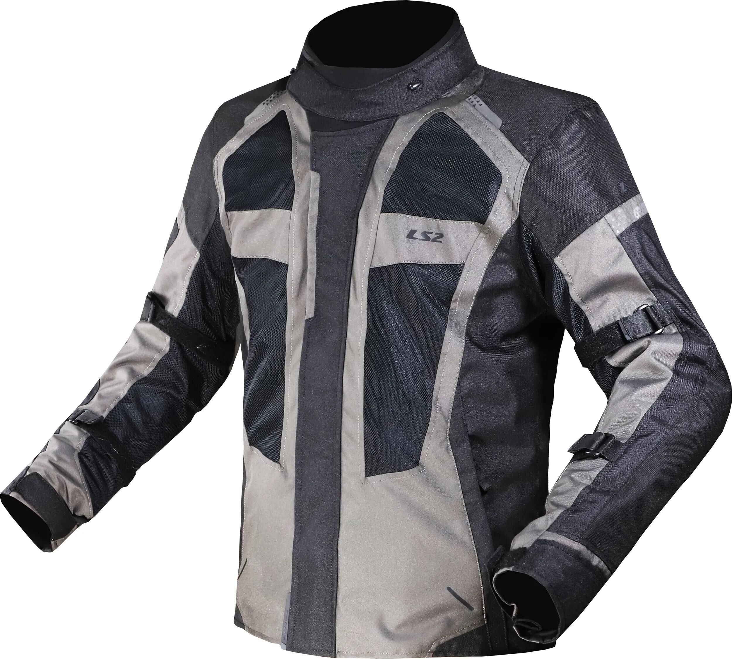 Ls2 jacke scout jacket scout man black dark gray xxl
