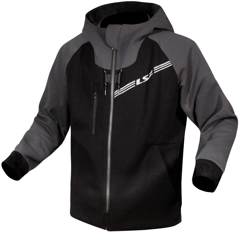 Ls2 jas throttle jacket throttle man black dark gray l