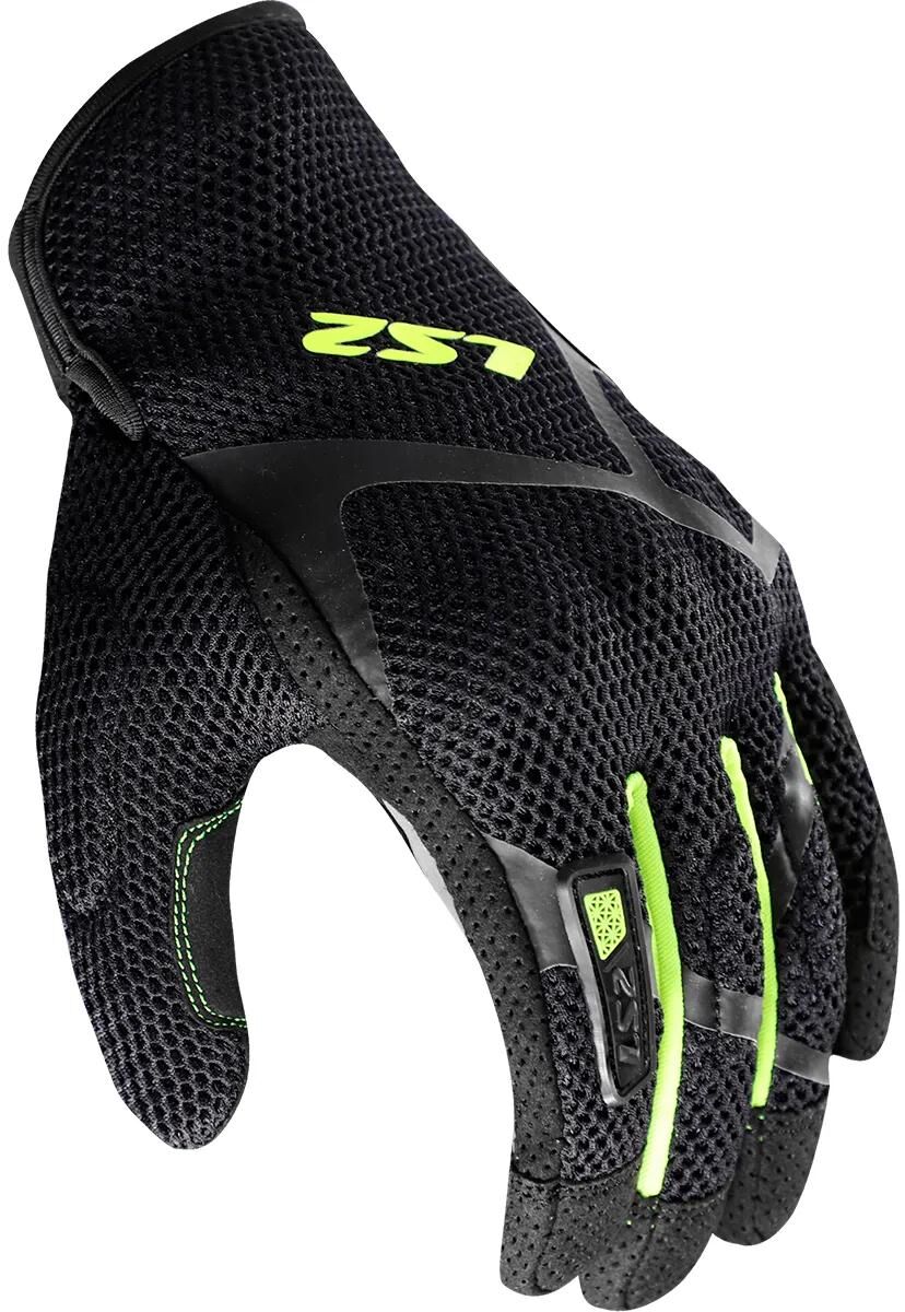 Ls2 handschuh ray ii man glove ray ii men black yellow l
