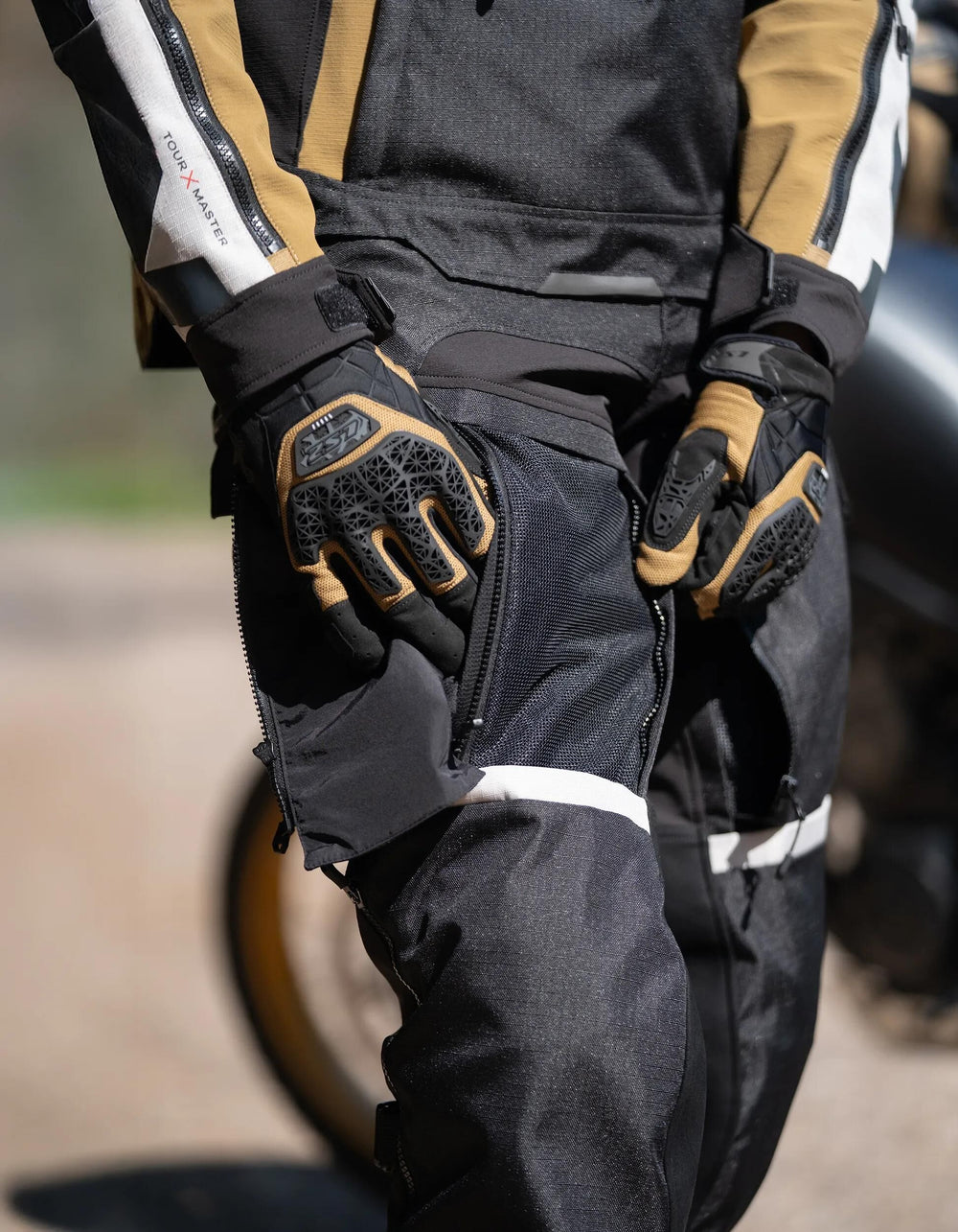 Ls2 handschuh all terrain ii man glove all terrain ii mens black sander 3xl