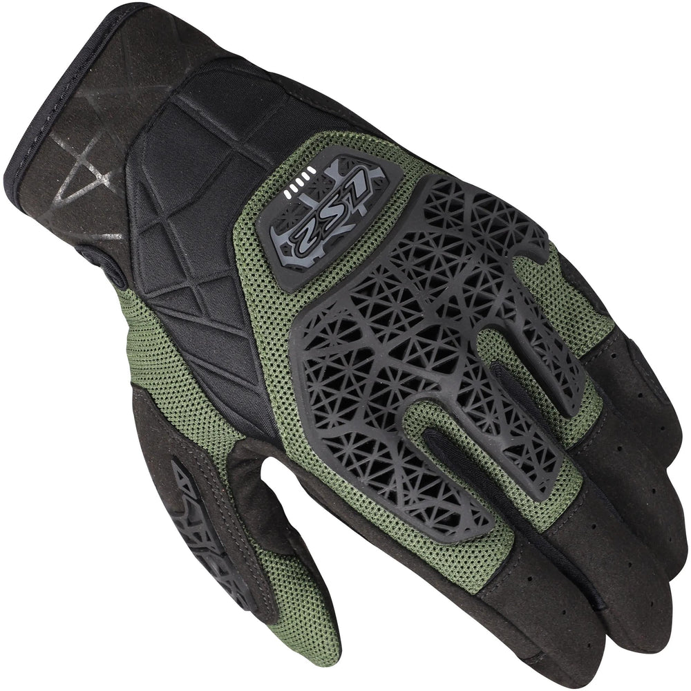 Ls2 handschuh all terrain ii man glove all terrain ii mens black green l