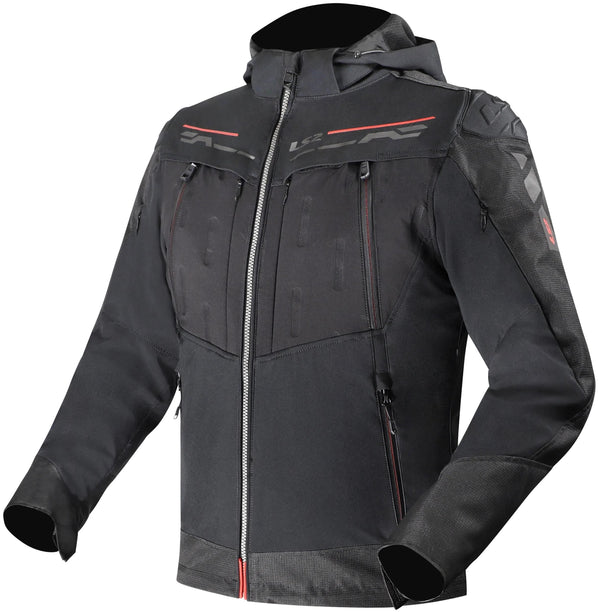 Ls2 jacke zirconium evo man jacket zirconium evo mens black red gr. xl