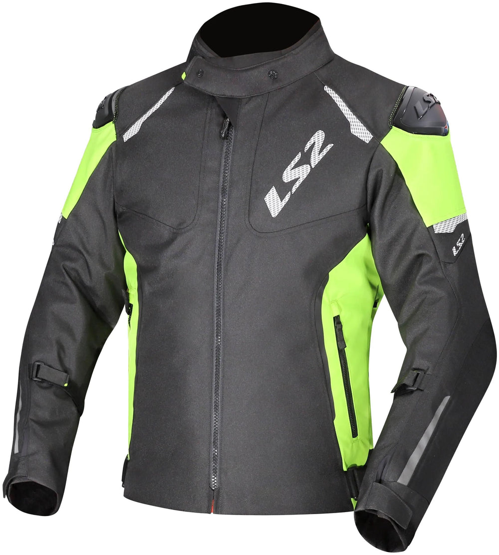 Ls2 jacke zoom man jacket zoom men black yellow gr. m