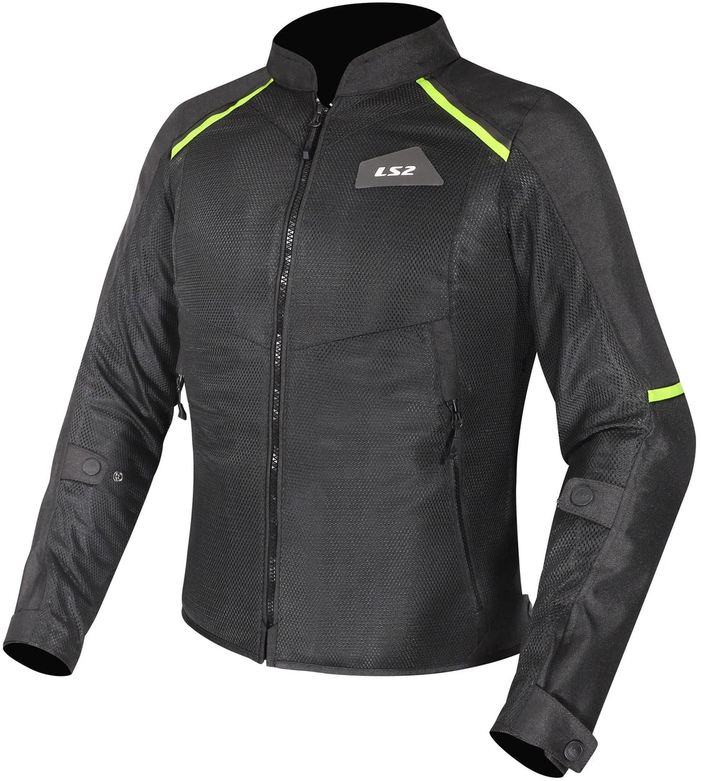 Ls2 jacke breeze lady jacket breeze ladies black yellow gr. s