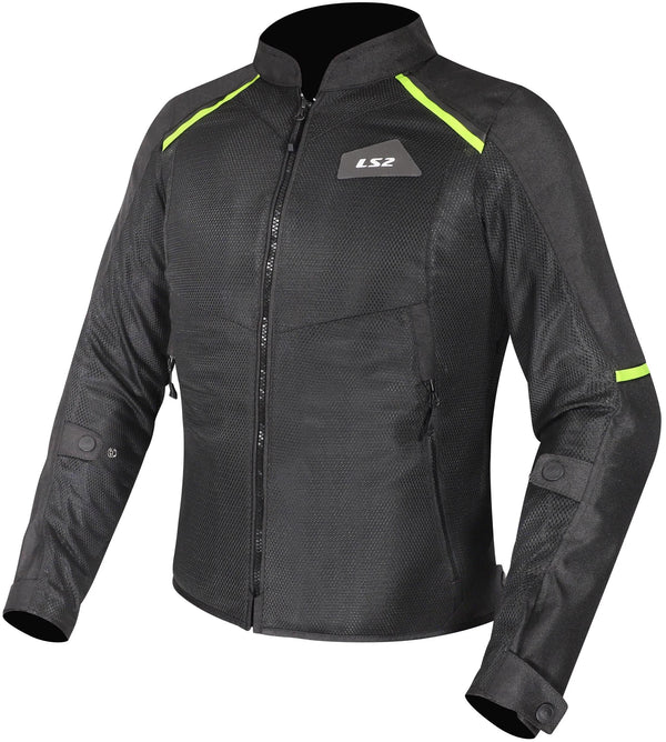 Ls2 jacke breeze lady jacket breeze ladies black yellow gr. s
