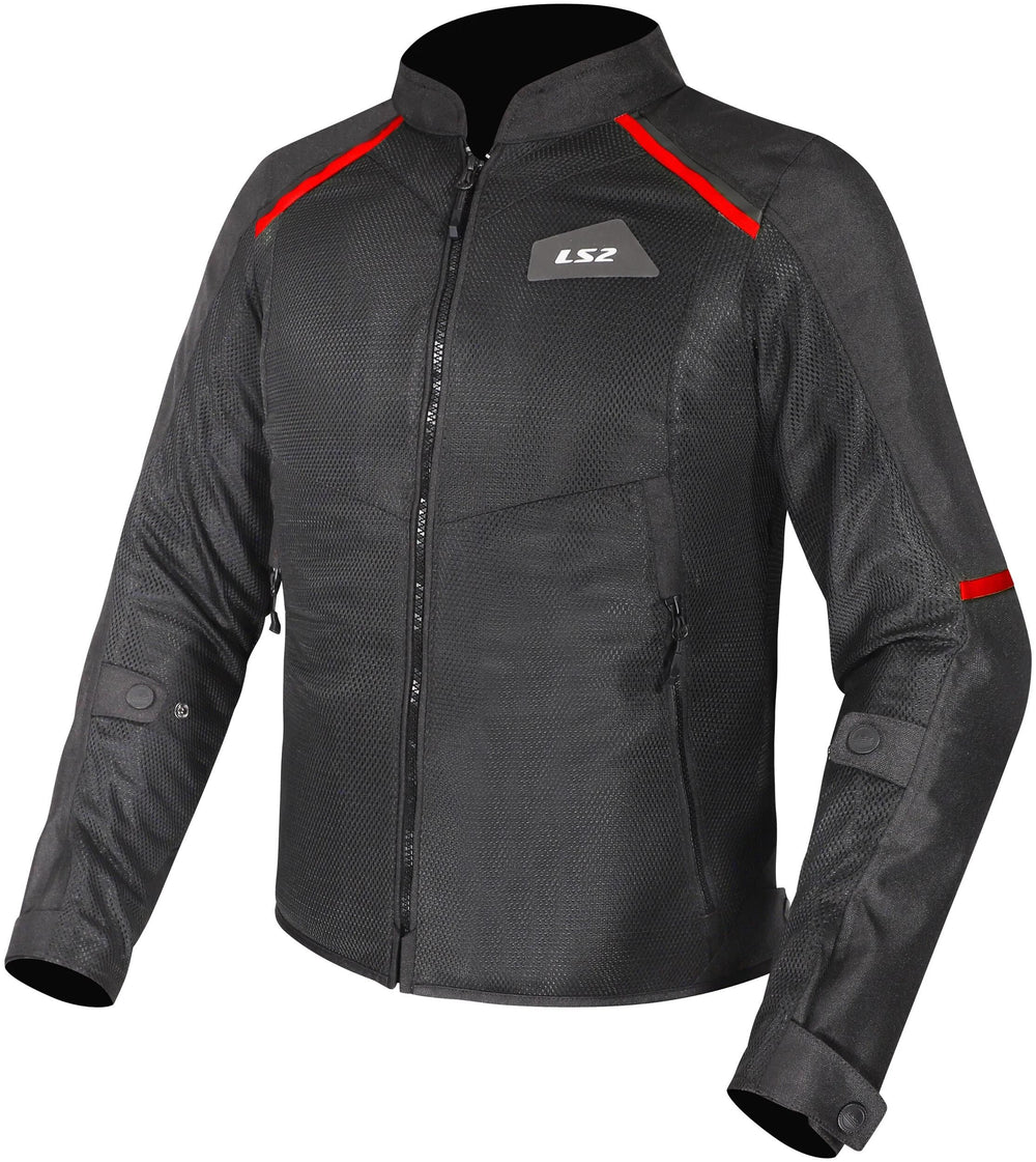 Ls2 jacke breeze man jacket breeze men black red gr. xxl