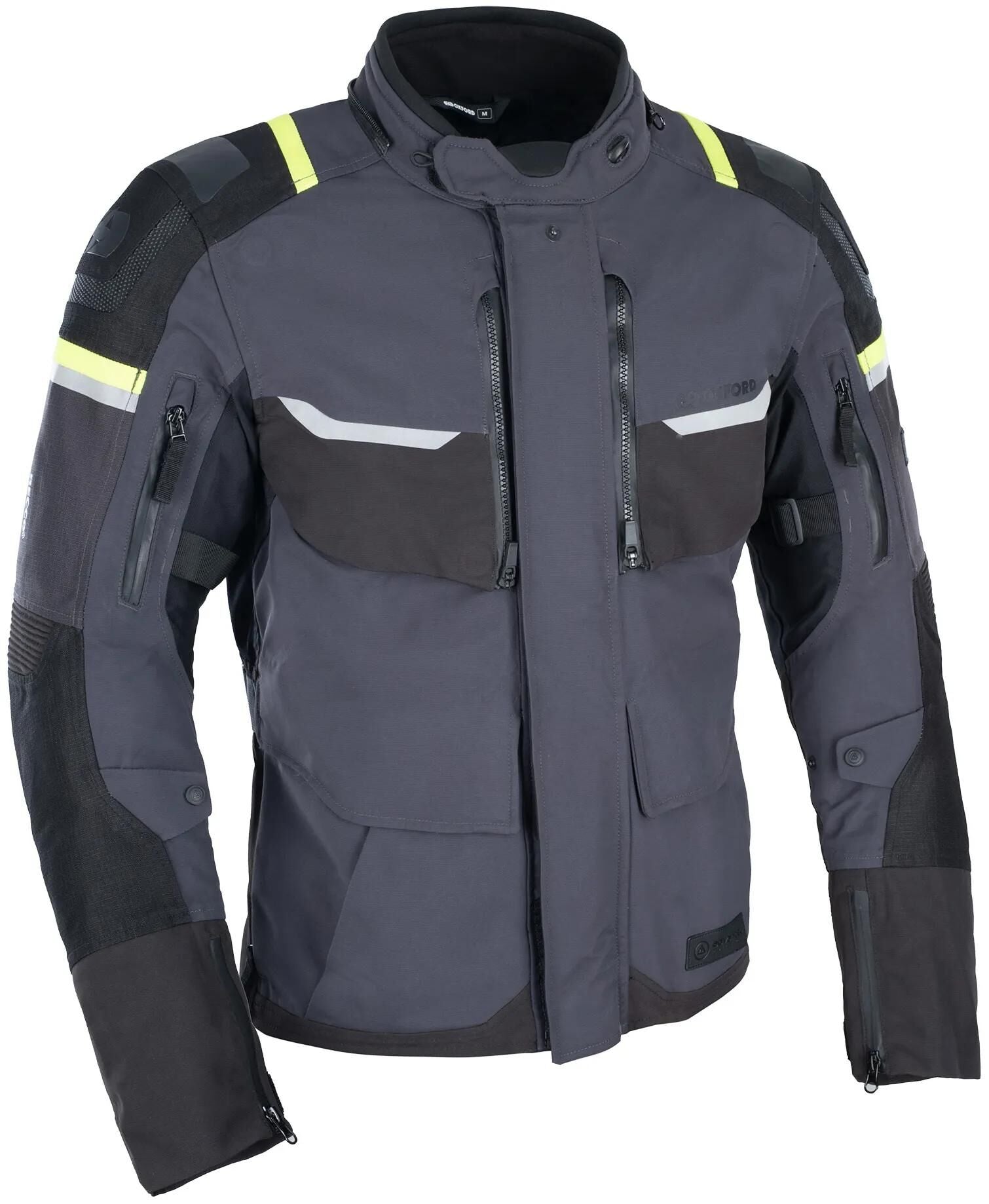 Oxford jacke stormland jacket stormland gray sw neon yellow gr. 3