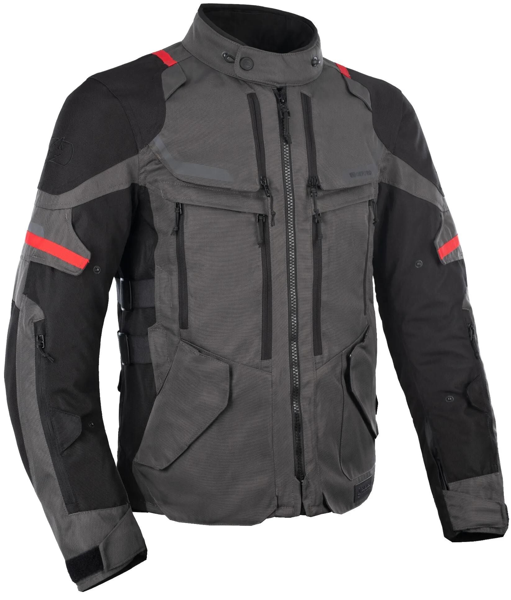 Oxford jacke rockland jacket rockland gray sw red gr. 4xl