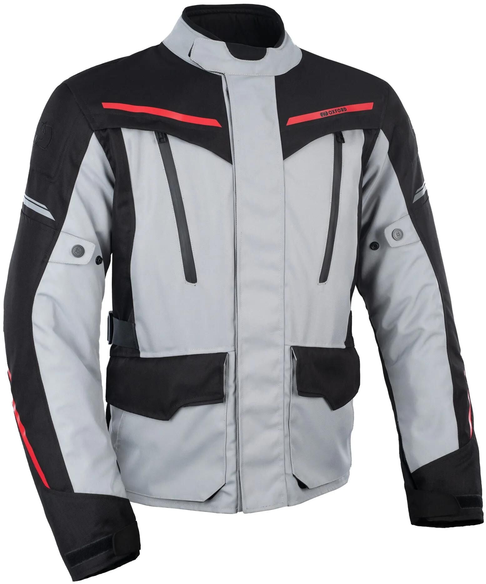 Oxford jacke metro 2.0 jacket metro 2.0 gray black red gr. 3xl