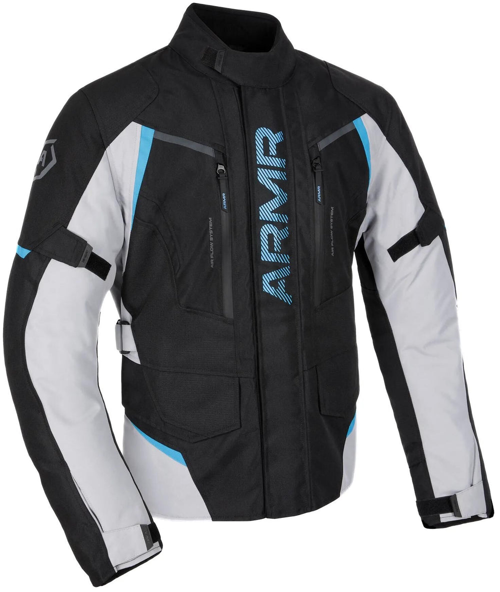 Armr jacke kiso 4.0 jacket kiso 4.0 wp ms black grey blue gr. l