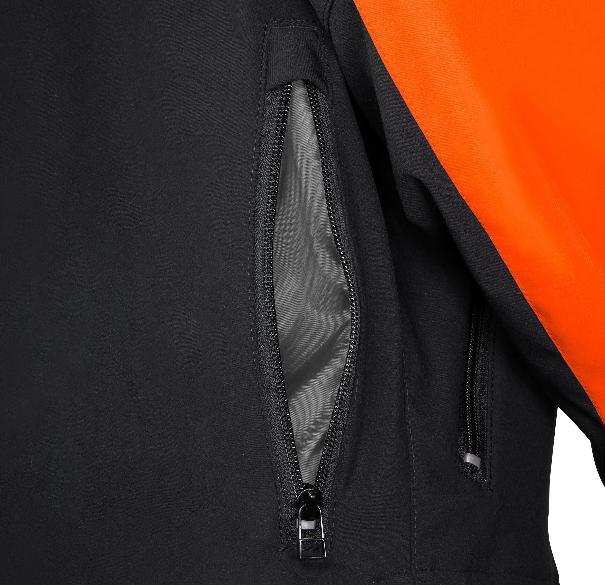 Ufo plast jacke taiga enduro jacket ufo black orange gr. xl