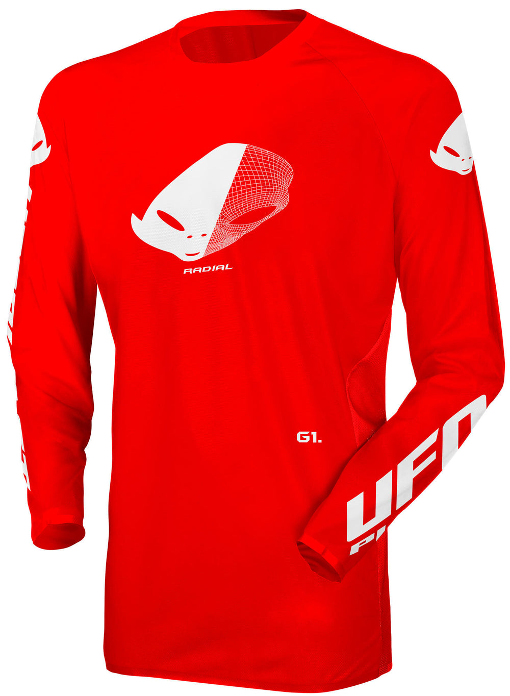 Ufo plast jersey mx radial mx jersey ufo radial red gr. m