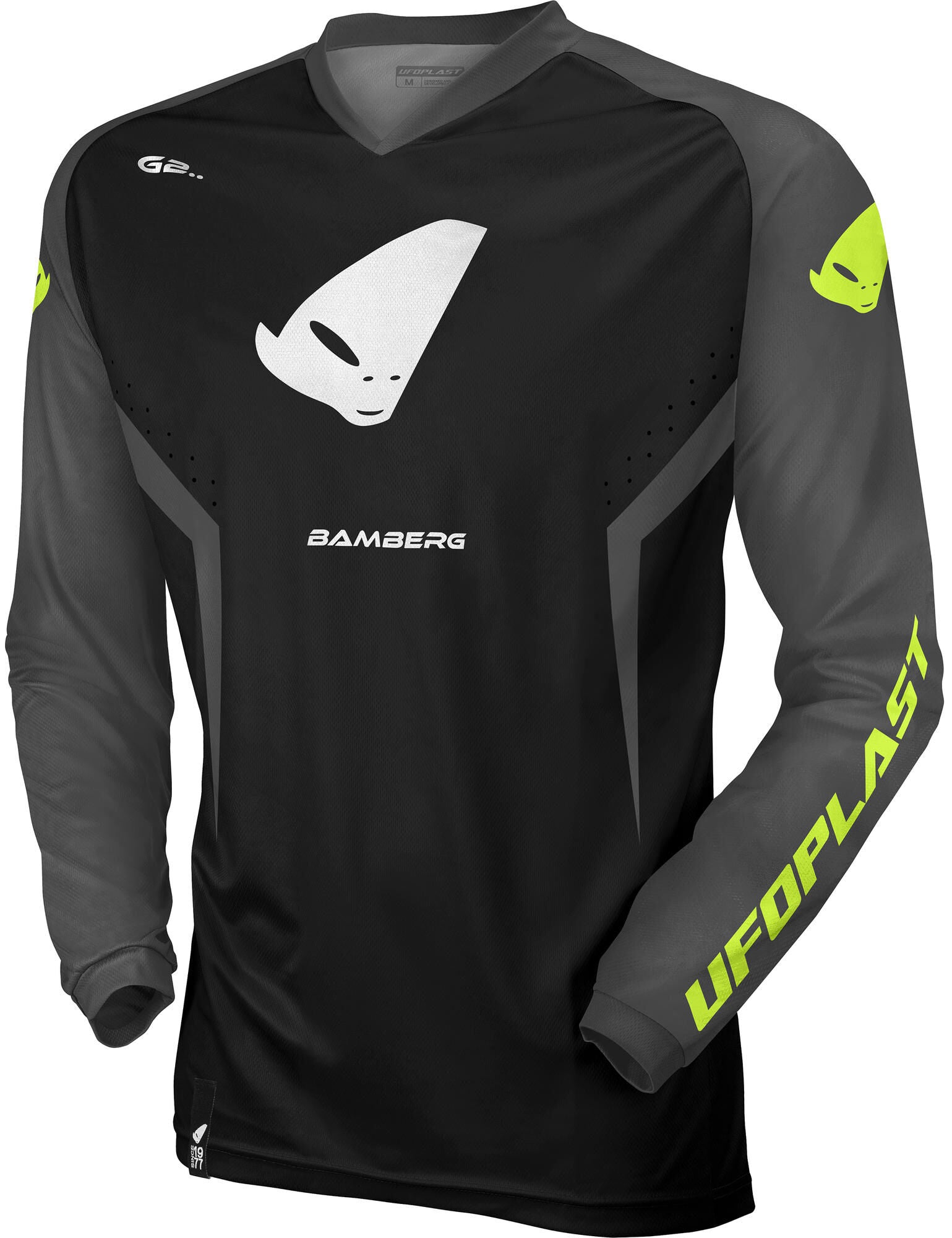 Ufo plast jersey mx bamberg , heren mx jersey ufo bamberg gray gr. xxl