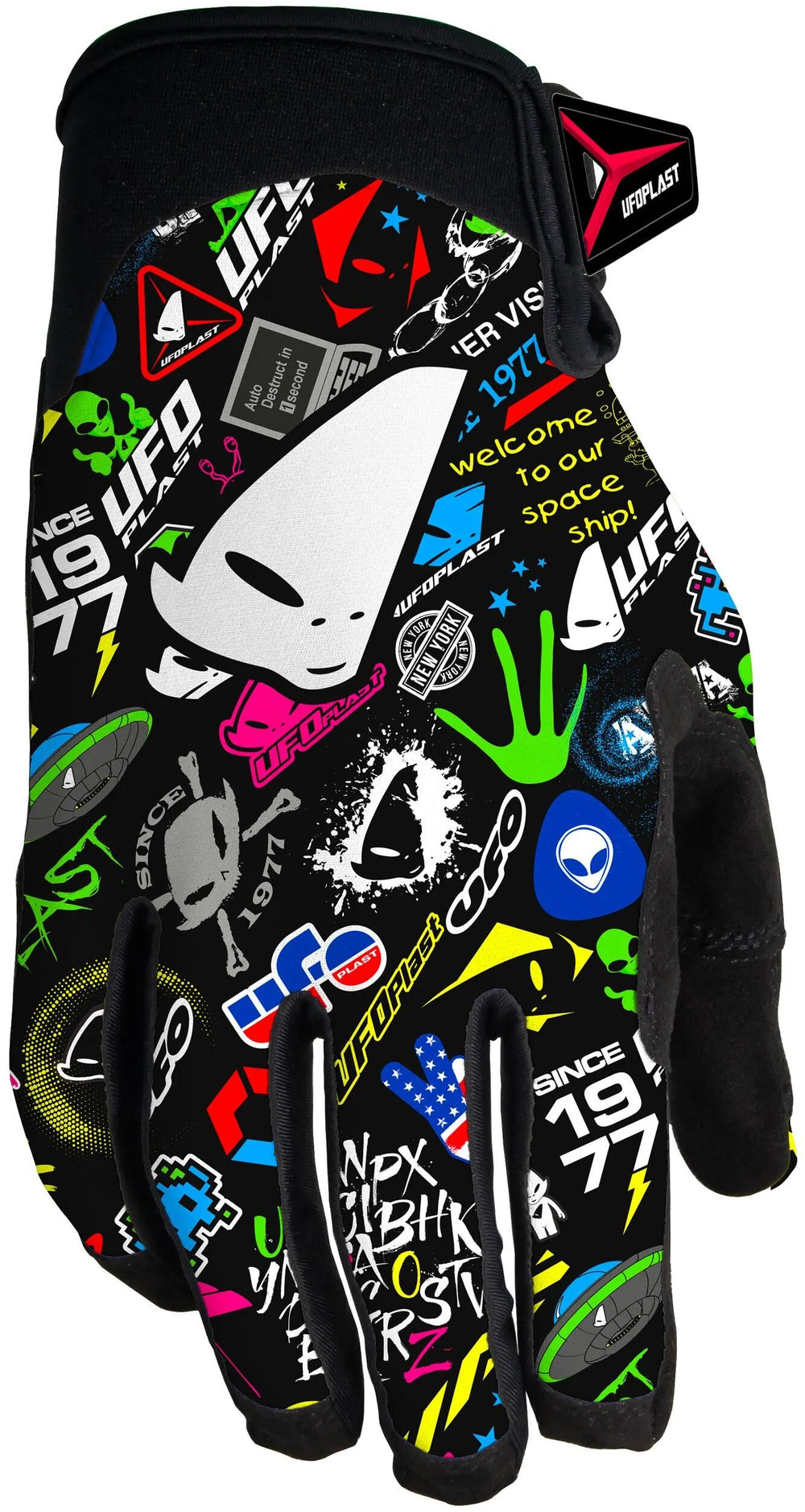 Ufo plast crosshandschuh skyline gloves ufo skyline graphic gr. xl