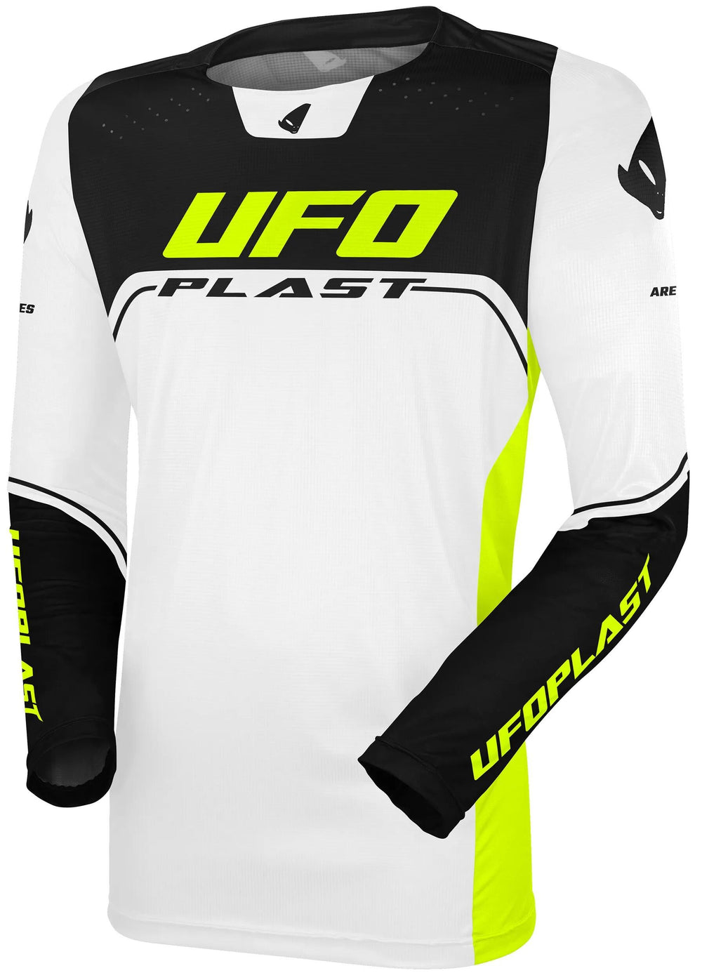 Ufo plast jersey mx ares mx jersey ufo ares white black size xl