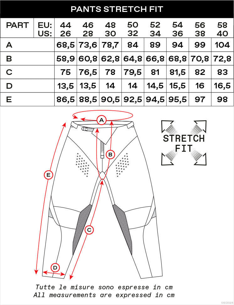 Ufo plast broek mx ares mx trousers ufo ares gray black size 50