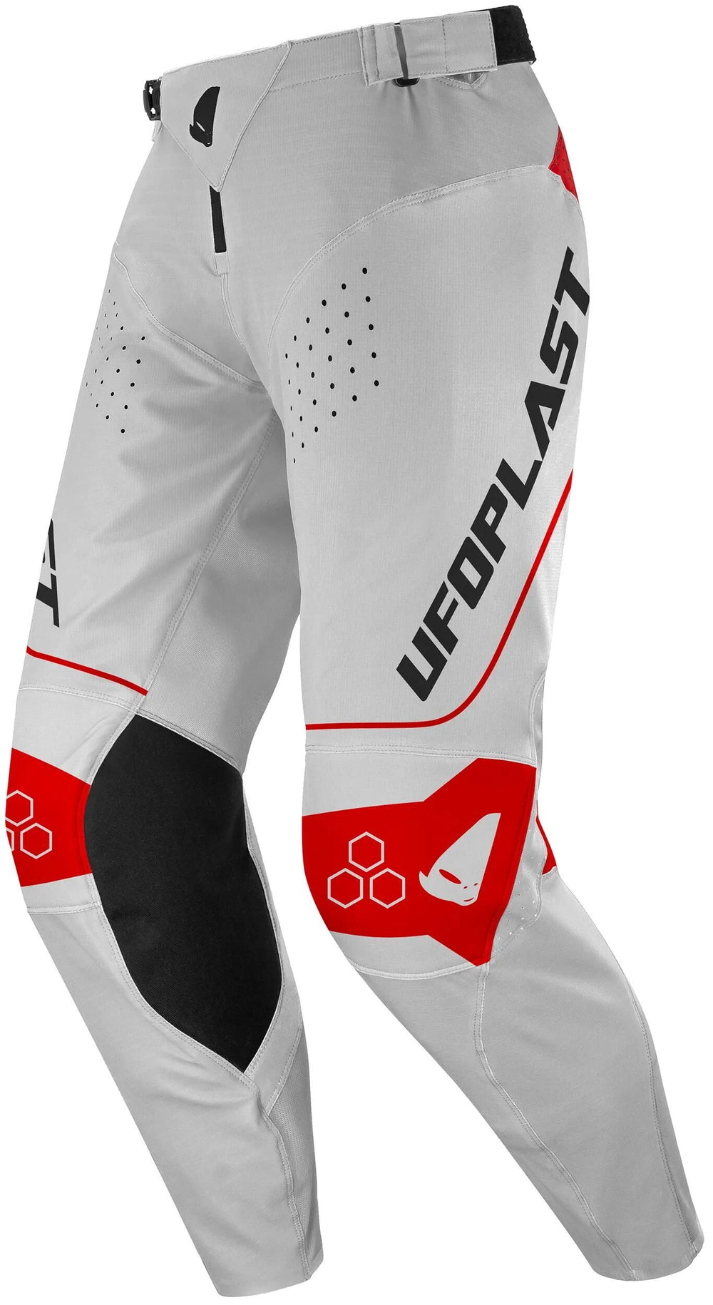Ufo plast hose mx ares mx trousers ufo ares gray red gr. 46