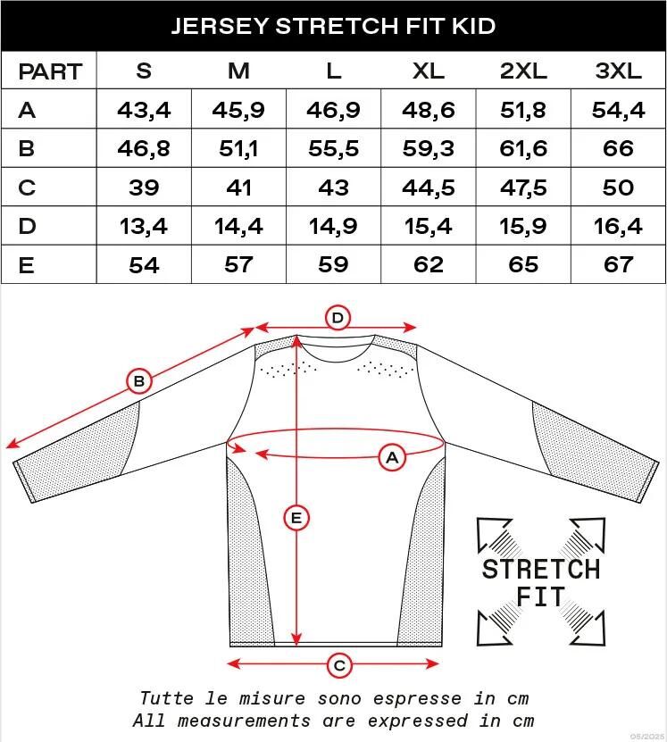 Ufo plast jersey ares kids children's jersey ufo are gray black gr.xxs