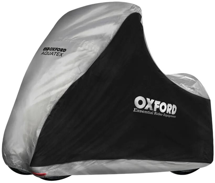 Oxford faltgarage aquatex bike covers aquate mp3 black silver