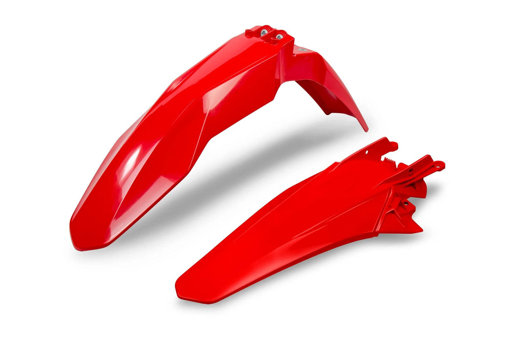 Ufo plast kotflügelsatz mudguard set ufo gasgas red