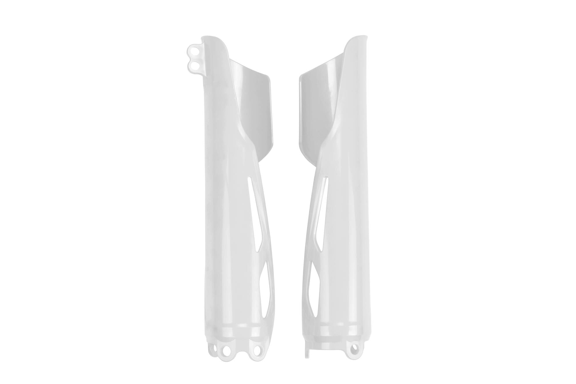 Ufo plast gabelprotektor fork protectors ufo honda white