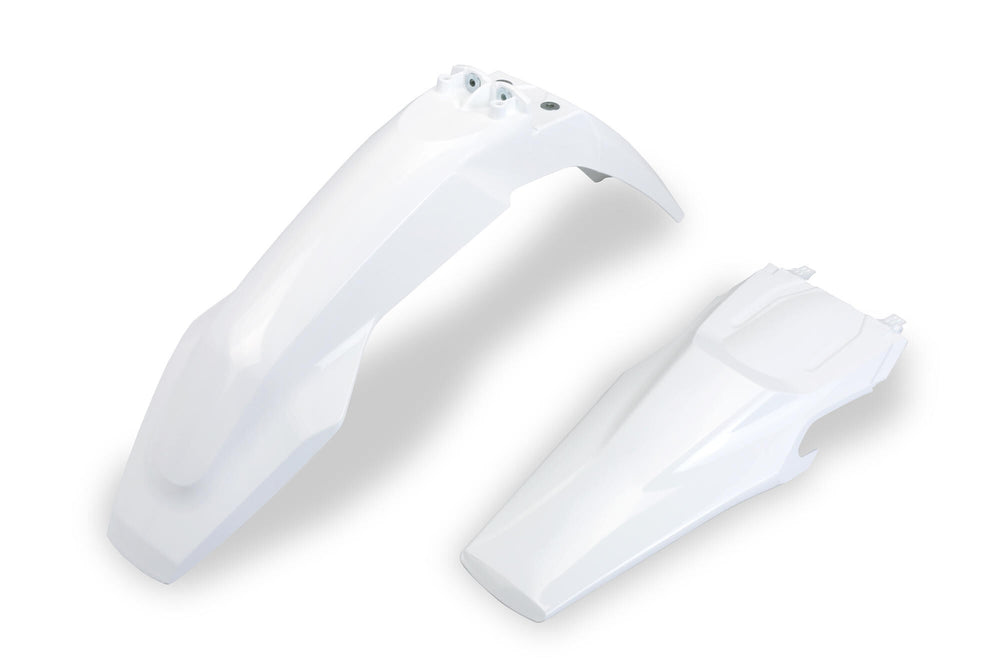 Ufo plast kotflügelsatz mudguard set ufo husqvarna oem white