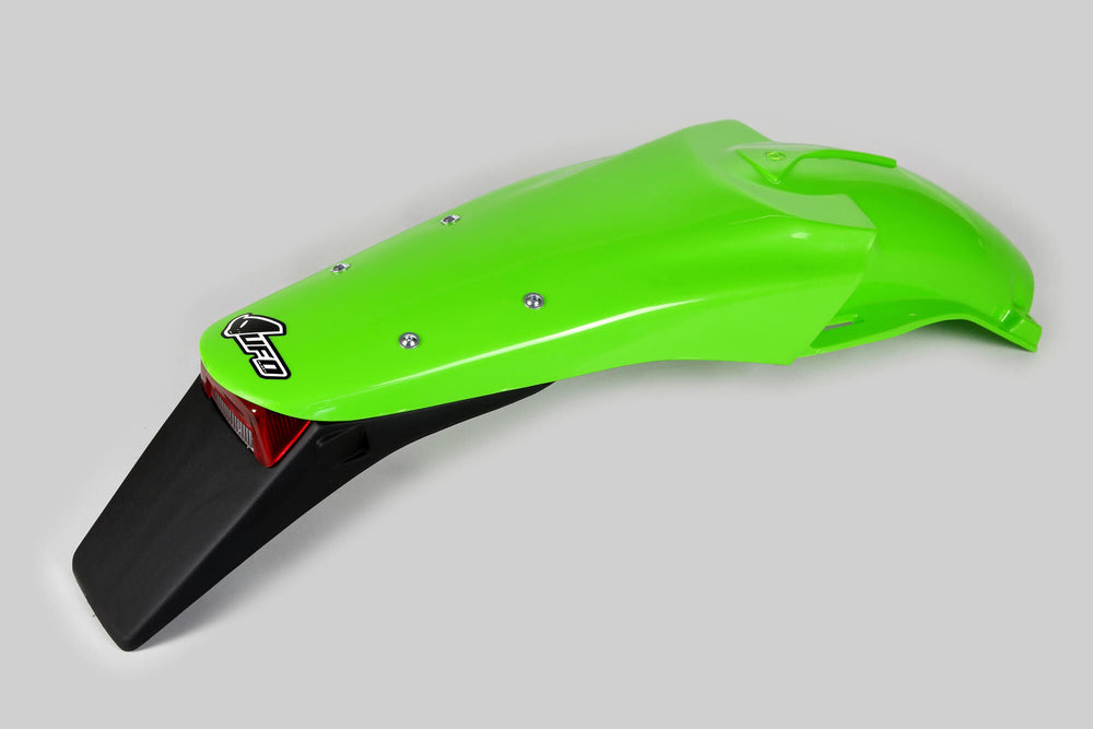 Ufo plast kotflügel rear mudguard ufo kawasaki green