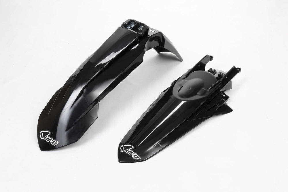 Ufo plast kotflügelsatz mudguard set ufo ktm black